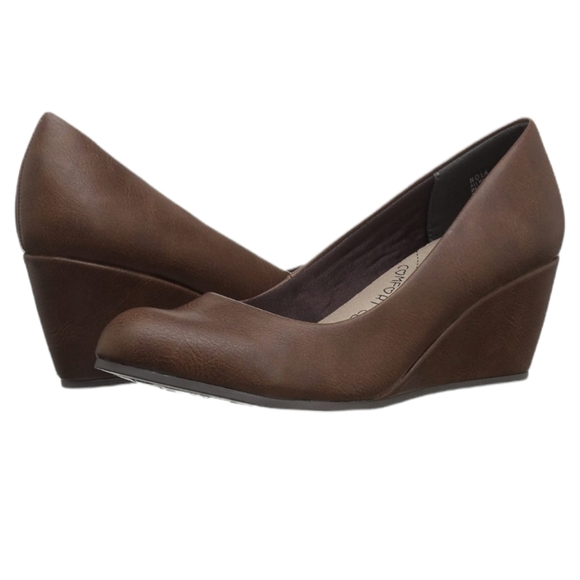 Jellypop Shoes - Jelly Pop, Comfort Cushion, Nola Block Wedges 9.5 M